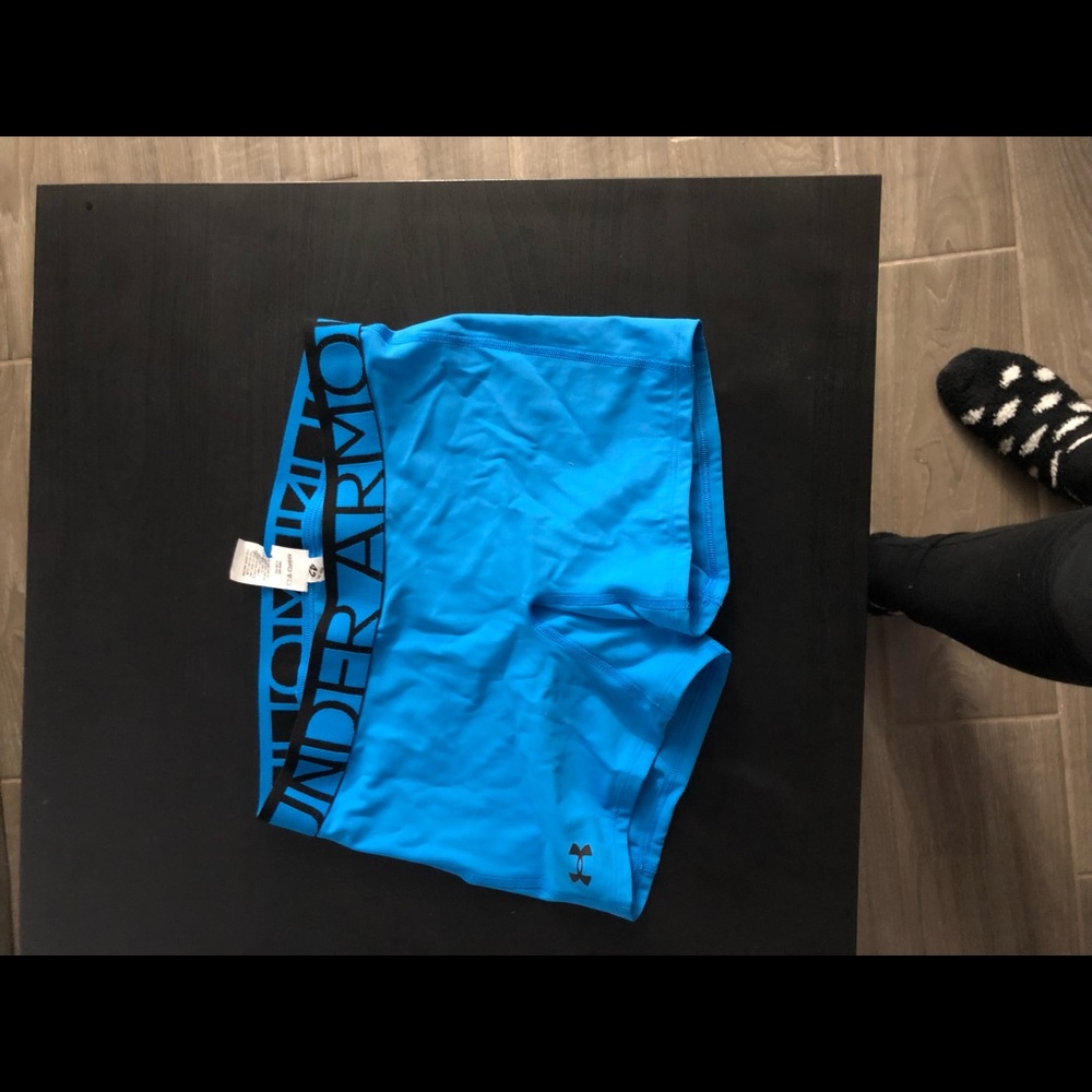 Under armor fitted shorts